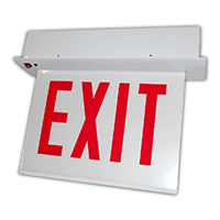 Series CRX - Chicago Approved Recessed Edgelit Exit